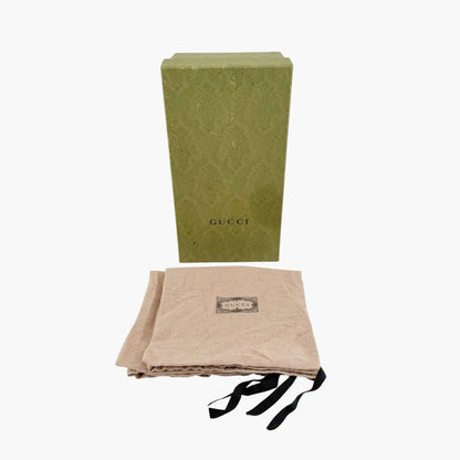 Gucci Marmont GG Espadrille Slide Sandals Beige Size 37