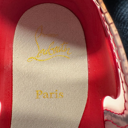 Christian Louboutin Arpoador Sneakers in Navy Blue Suede with Red Soles – Size 39
