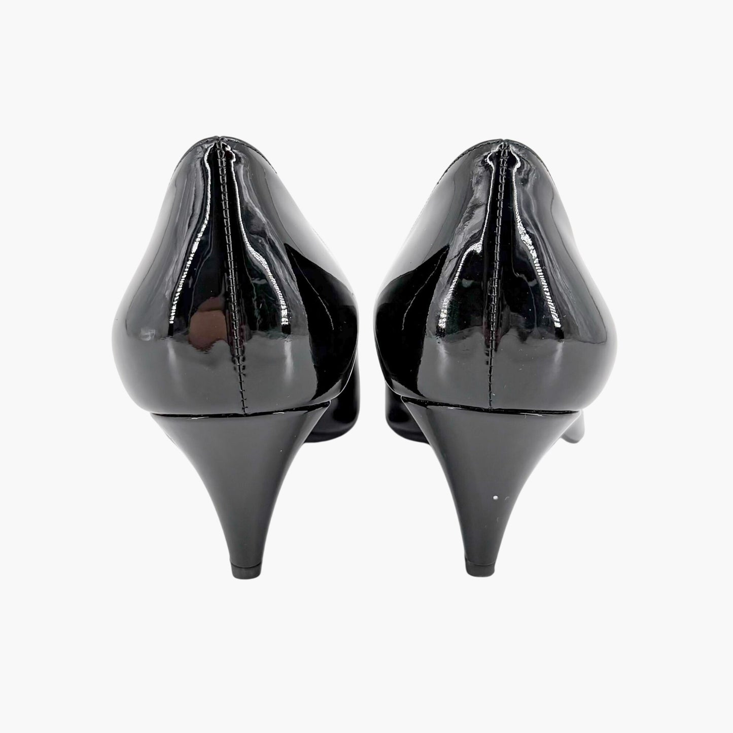 Saint Laurent Charlotte Pointed Pumps Black Size 39