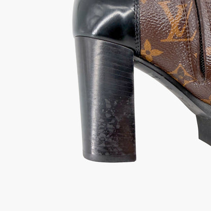 Louis Vuitton Star Trail Combat Boots Brown Size 38.5