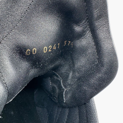 Louis Vuitton Archlight Sneakers in Black Leather with Silver Glitter – Size 37.5