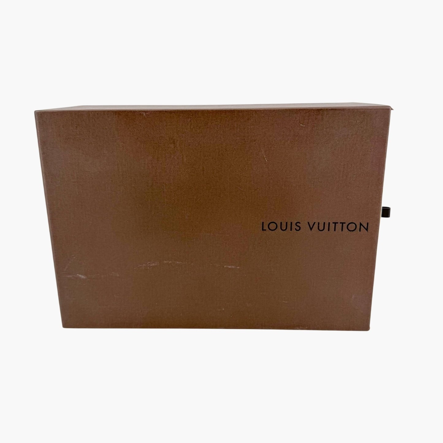 Louis Vuitton Vintage Flower Logo Mule Heels Brown Size 37.5