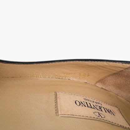 Valentino Garavani Triple Bow Patent Leather Pumps in Black – Size 38.5