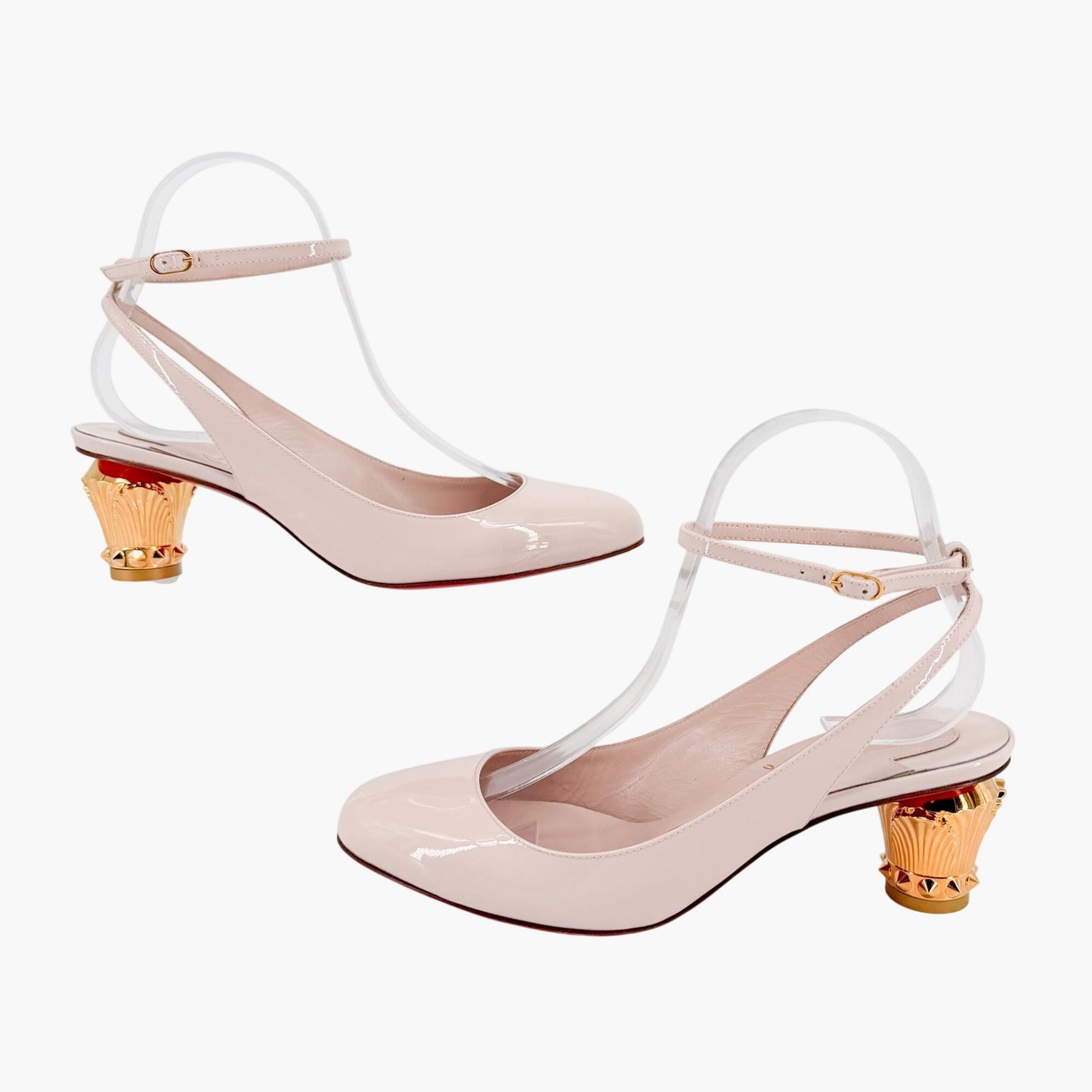 Christian Louboutin Lipsita Jane 55 Pumps Pink Size 38.5