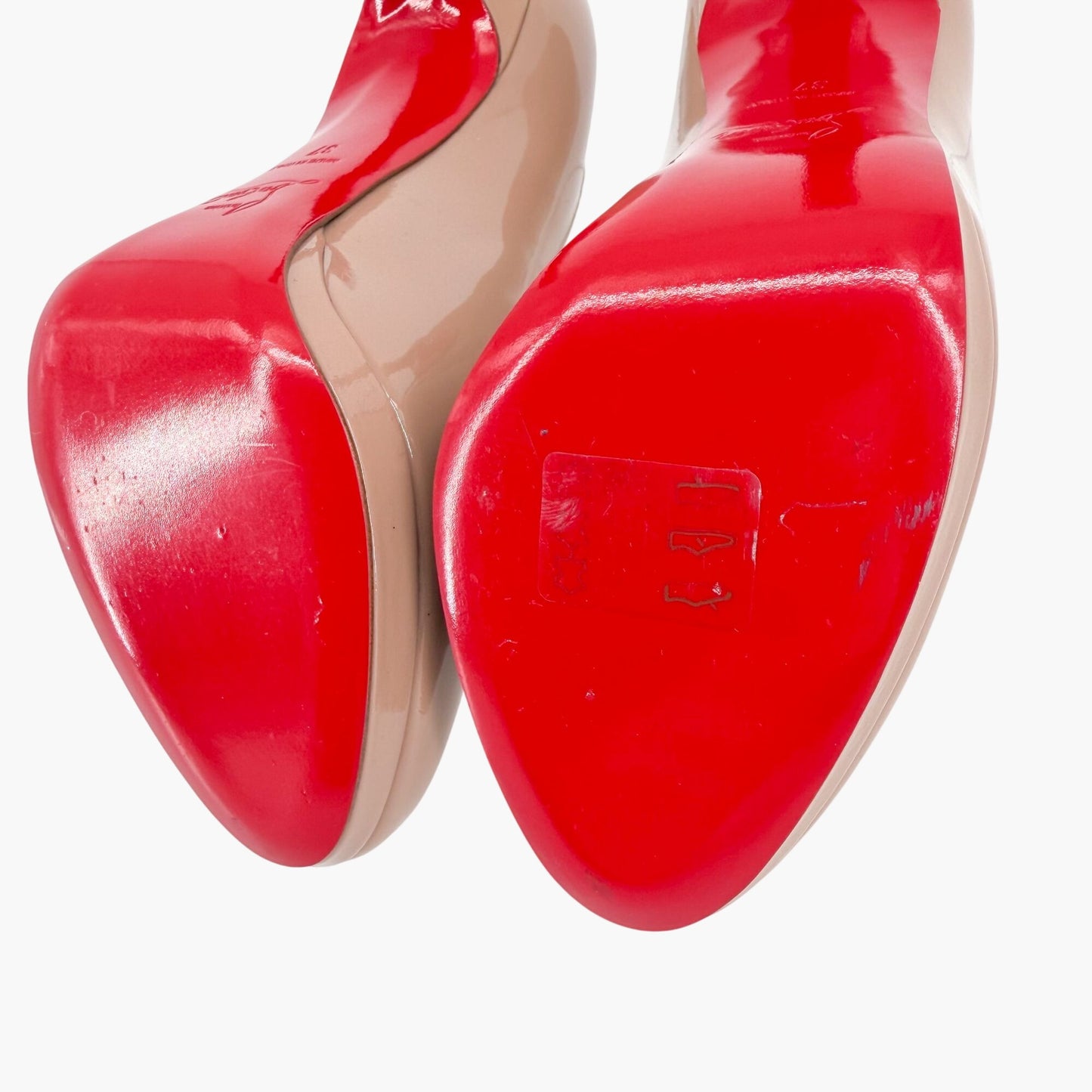 Christian Louboutin Neofilo 120 Pumps Nude Size 37
