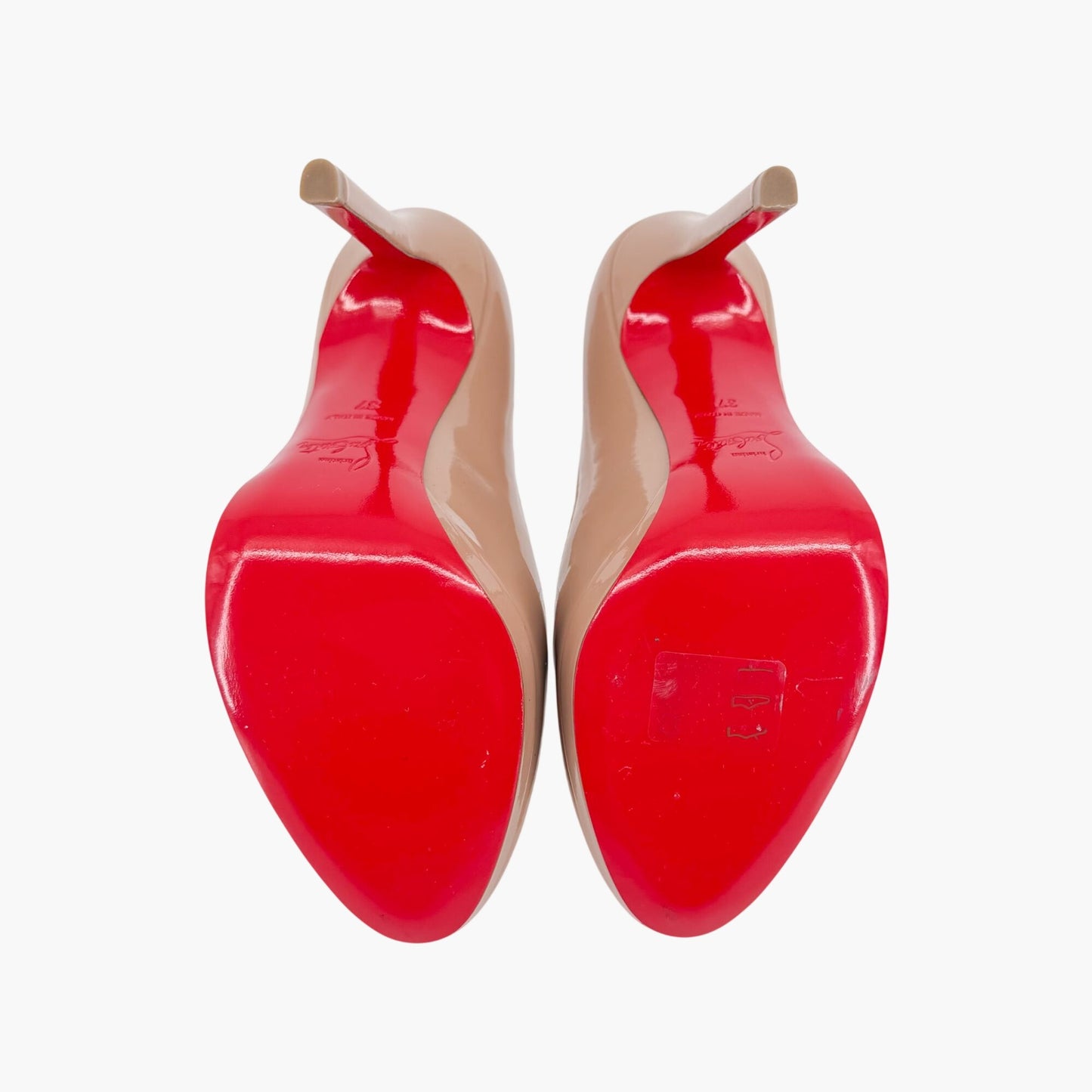 Christian Louboutin Neofilo 120 Pumps Nude Size 37