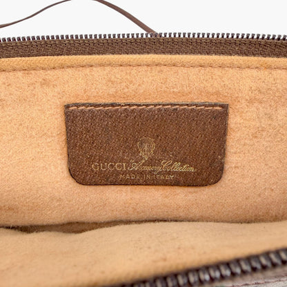 Gucci Sherry Web Stripe Shoulder Bag Beige GG Canvas