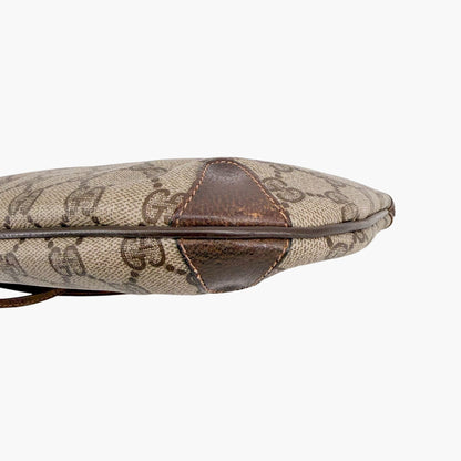 Gucci Sherry Web Stripe Shoulder Bag Beige GG Canvas