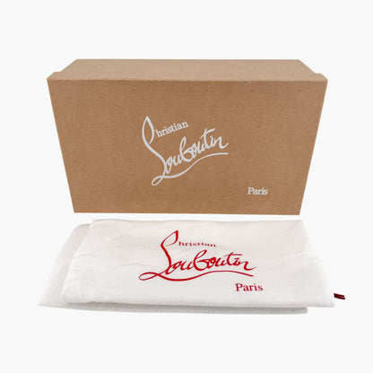 Christian Louboutin Arpoador Sneakers in Light Blue Suede with Red Soles – Size 39.5