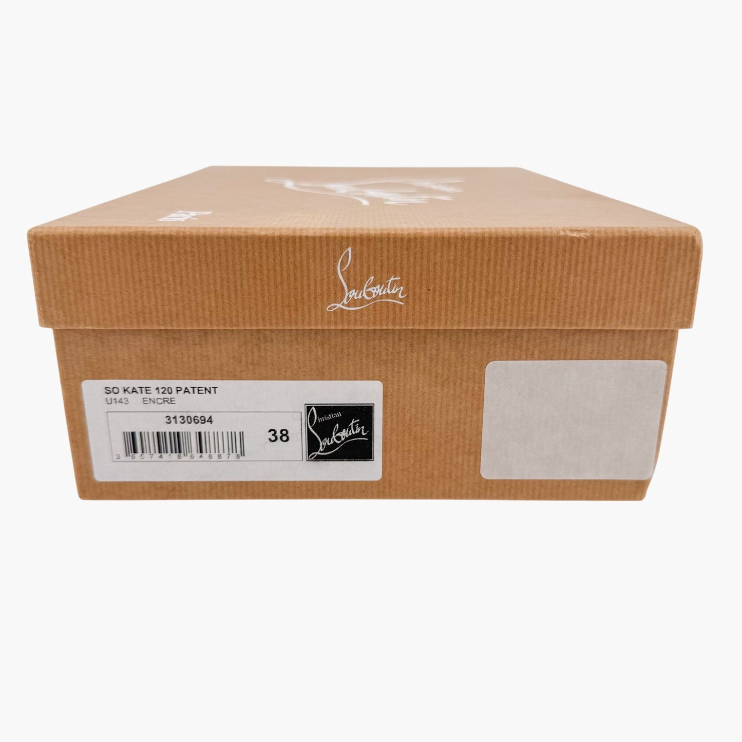 Christian Louboutin So Kate 120 Patent Leather Pumps in Encre Blue – Size 38
