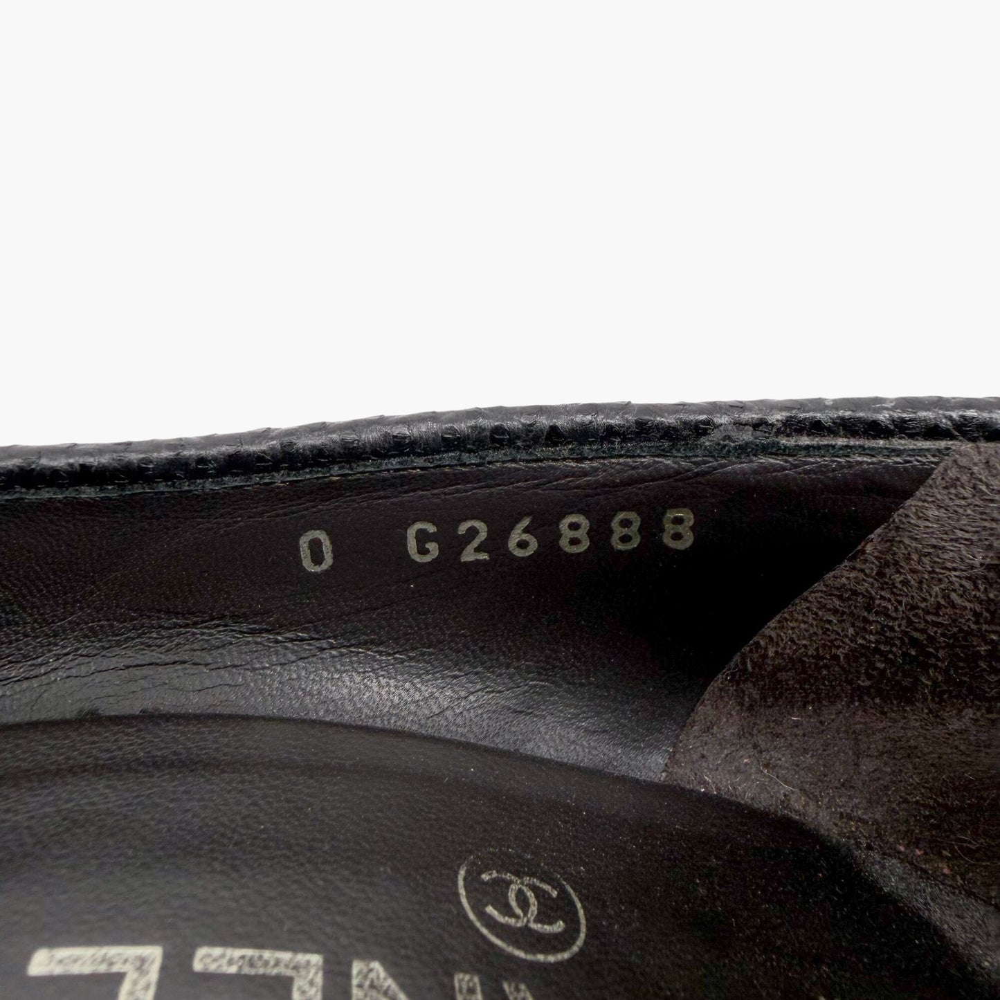 Chanel CC Cap Toe Platform Pumps Gray Size 37.5