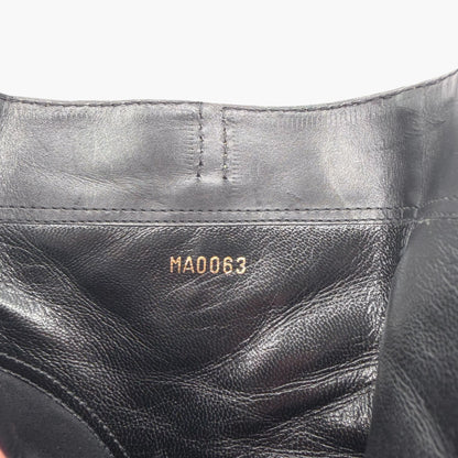Louis Vuitton S-Lock Studded Ankle Boots Black Size 38